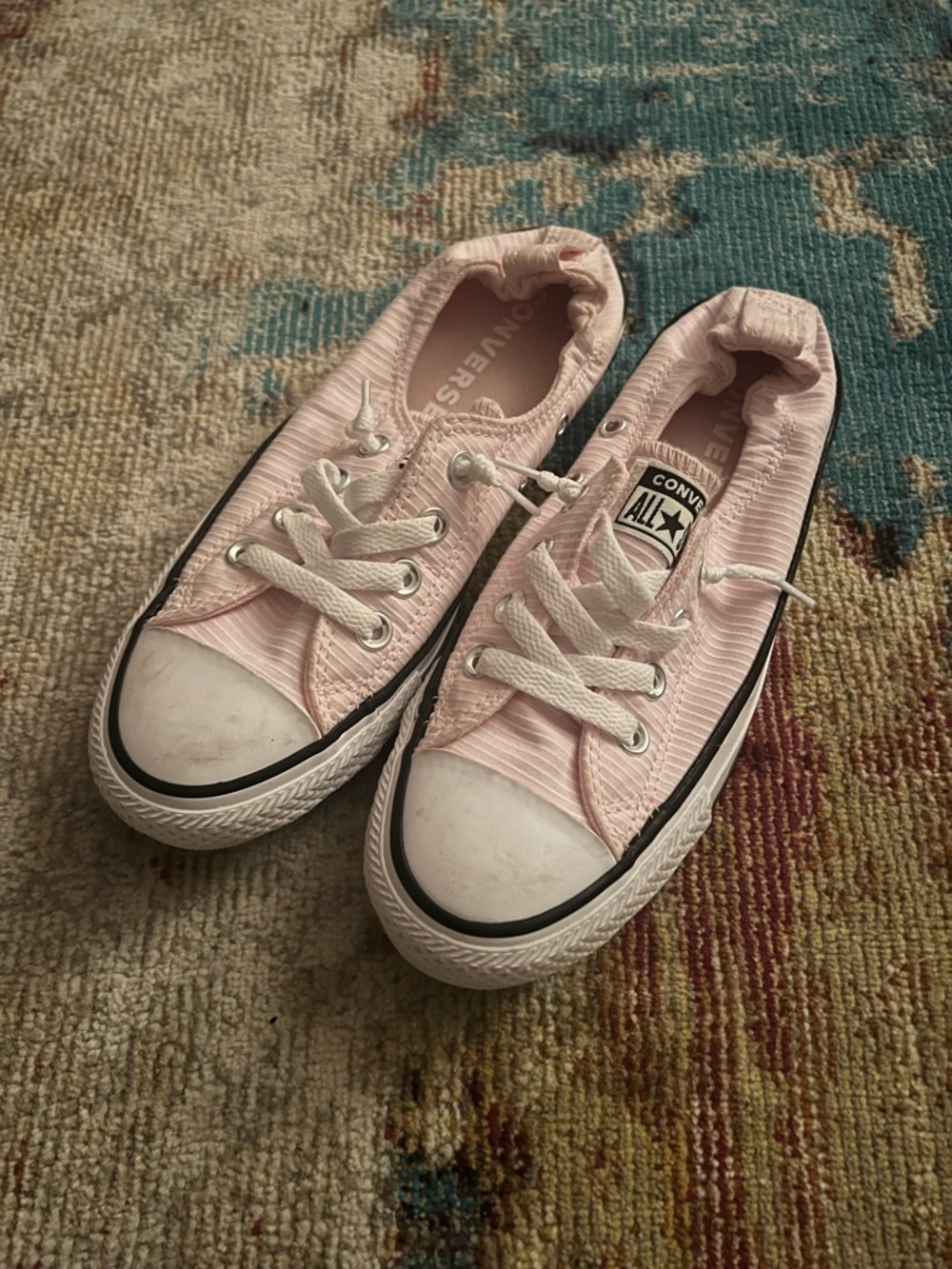 Converse Women’s Pink Low Top Sneakers - Classic All Star